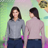 Devon & Jones® Women's Gingham Check Dress Shirt