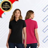 Port Authority® Women's Heavyweight Cotton Pique Polo