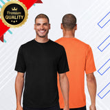 Team 365® Mens Zone Performance Mesh T Shirt Moisture Wicking UPF Protection
