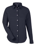 Devon & Jones® Women’s Poplin Dress Shirt Moisture-Wicking Stretch Fabric Elegant Workwear