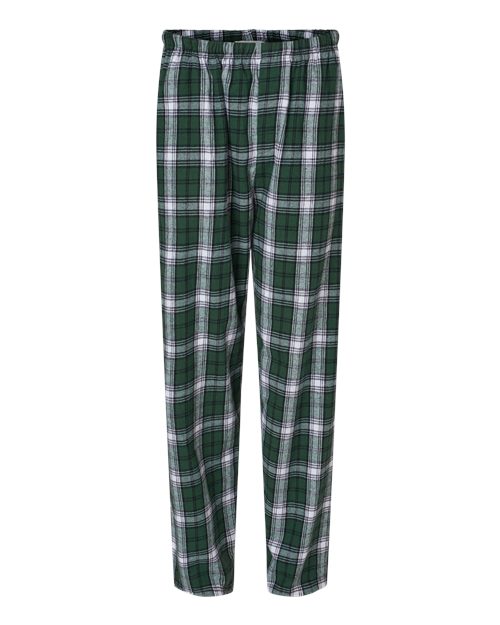 Boxercraft® Men’s Harley Flannel Pants Double-Brushed Cotton, Elastic Waist & Plaid Design