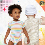 RADYAN® Infant Fine Jersey Bodysuit Soft Cotton Baby One-Piece with Snap Closure