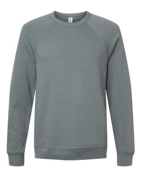 BELLA + CANVAS® Unisex Sponge Fleece Raglan Crewneck Sweatshirt - 3901