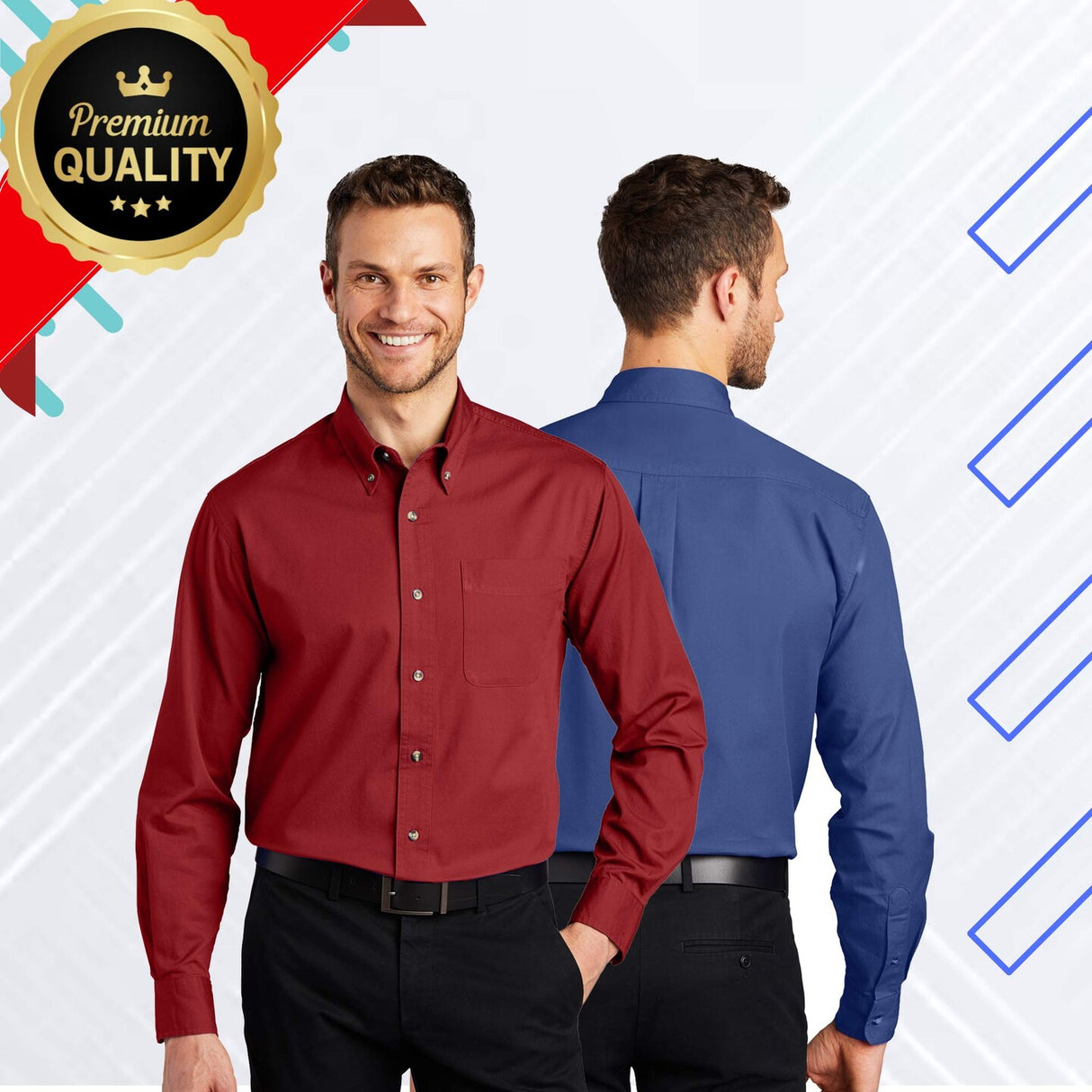 Port Authority® Long Sleeve Twill Shirt