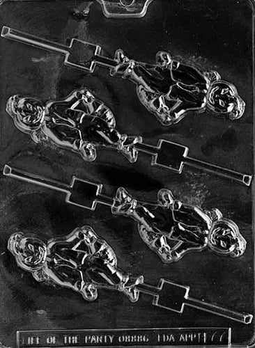 Pumpkin Man Lolly Chocolate Mold - LPH077