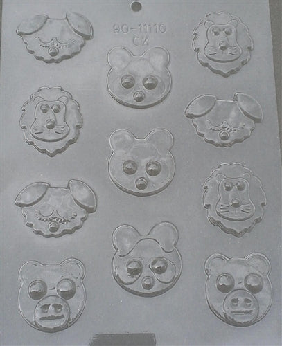 Animal Assortment Chocolate Mold