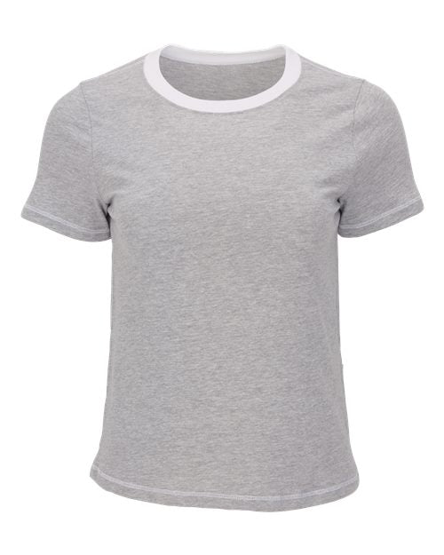 Women's Contrast Stitch Baby Tee