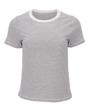 Women's Contrast Stitch Baby Tee