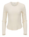 Boxercraft Women's Waffle Knit Baby Long Sleeve T-Shirt