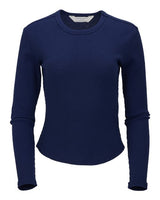 Boxercraft Women's Waffle Knit Baby Long Sleeve T-Shirt