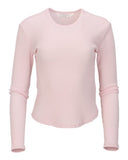 Boxercraft Women's Waffle Knit Baby Long Sleeve T-Shirt