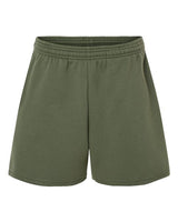 BELLA + CANVAS® Women's Cutoff Fleece Shorts