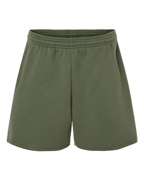 BELLA + CANVAS® Women's Cutoff Fleece Shorts