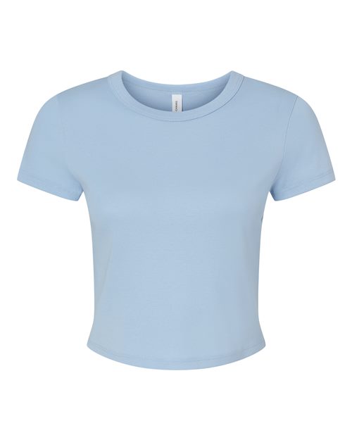 BELLA + CANVAS® Women's Micro Rib Short Sleeve Baby Tee