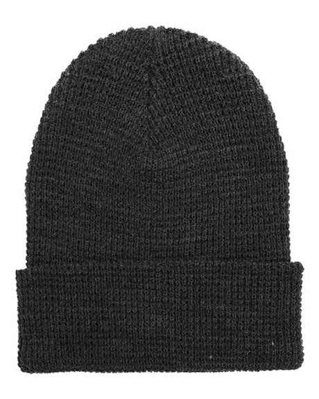 YP Classics Waffle Cuffed Knit Beanie