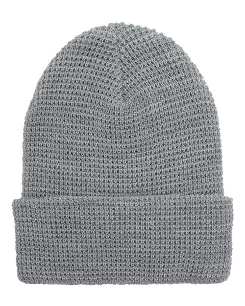 YP Classics Waffle Cuffed Knit Beanie