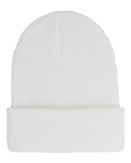 YP Classics Waffle Cuffed Knit Beanie