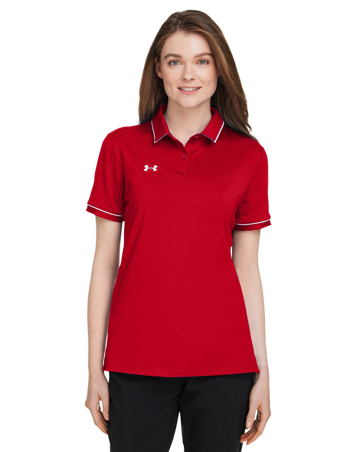 Ladies' Tipped Teams Performance Polo