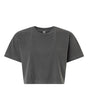 American Apparel Women's Garment-Dyed Heavyweight Cropped Tee