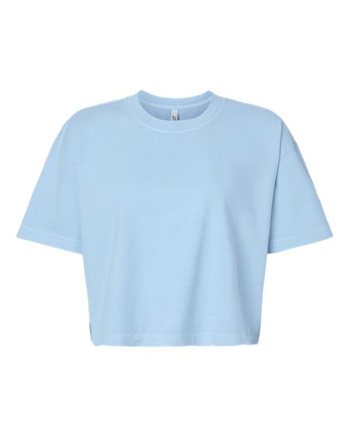 American Apparel Women's Garment-Dyed Heavyweight Cropped Tee