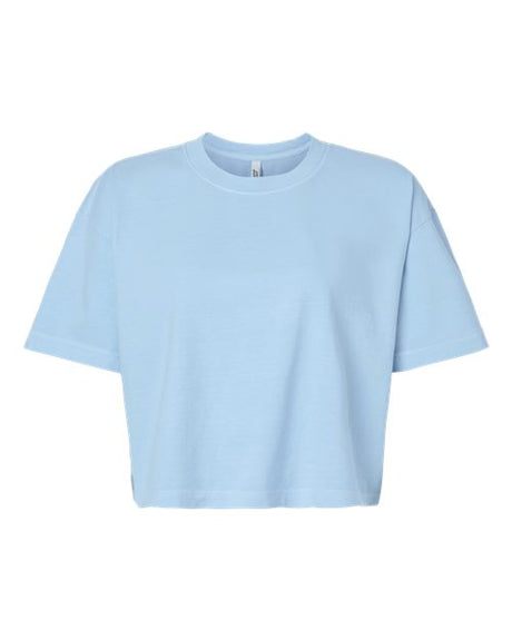 American Apparel Women's Garment-Dyed Heavyweight Cropped Tee