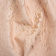 Metallic Gold and Pink Crackled Abstract Luxury Brocade