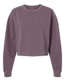 Comfort Colors Women's Garment-Dyed Mid-Length Crewneck Sweatshirt