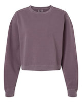 Comfort Colors Women's Garment-Dyed Mid-Length Crewneck Sweatshirt