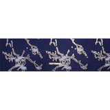 Metallic Silver and Navy Abstract Embers Luxury Burnout Brocade