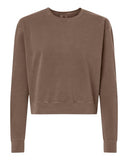 Comfort Colors Women's Garment-Dyed Mid-Length Crewneck Sweatshirt