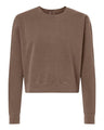 Comfort Colors Women's Garment-Dyed Mid-Length Crewneck Sweatshirt