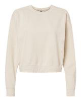 Comfort Colors Women's Garment-Dyed Mid-Length Crewneck Sweatshirt