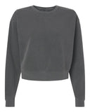 Comfort Colors Women's Garment-Dyed Mid-Length Crewneck Sweatshirt