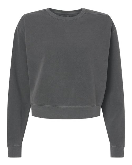 Comfort Colors Women's Garment-Dyed Mid-Length Crewneck Sweatshirt