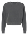 Comfort Colors Women's Garment-Dyed Mid-Length Crewneck Sweatshirt