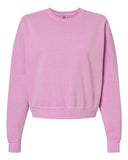 Comfort Colors Women's Garment-Dyed Mid-Length Crewneck Sweatshirt