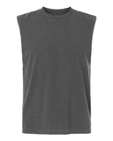 American Apparel Unisex Heavyweight Cotton Garment-Dyed Mid-Length Muscle Tee