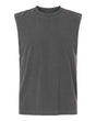 American Apparel Unisex Heavyweight Cotton Garment-Dyed Mid-Length Muscle Tee
