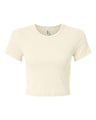 American Apparel Women's Baby Rib Cropped Tee