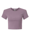 American Apparel Women's Baby Rib Cropped Tee