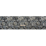 Metallic Silver, Gold and Charcoal Floral Delight Luxury Brocade