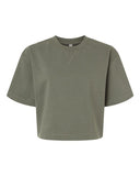Women's French Terry Mid-Length Boxy Top