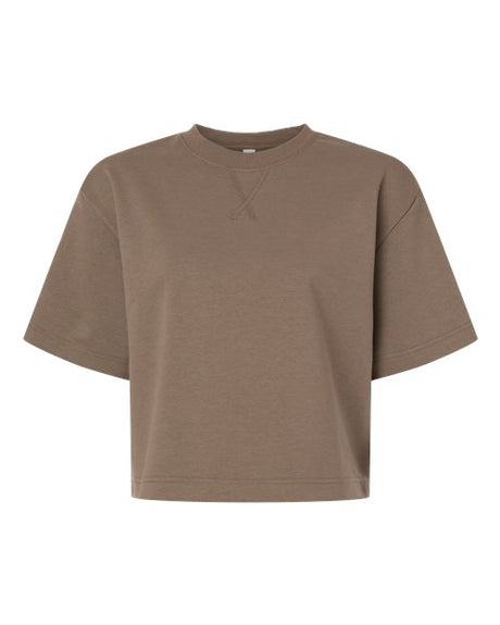 Women's French Terry Mid-Length Boxy Top