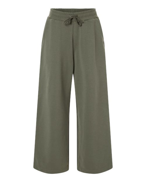 Women's French Terry Wide Leg Pants