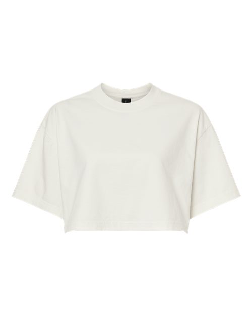 Women's Garment-Dyed Cropped Tee