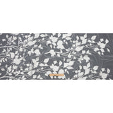Embroidered Tulle Lace - Off White Leafy Branches - Magnolia Collection
