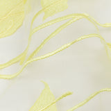 Embroidered Tulle Lace - Lemon Leafy Branches - Magnolia Collection