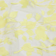 Embroidered Tulle Lace - Lemon Leafy Branches - Magnolia Collection