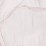 Crinkled Soft Polyester Tulle - Taupe - Poplar Collection
