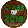 Class of 2018 Sandwich Cookie Chocolate Mold